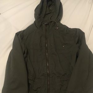 Kenneth Cole Reaction Army Green Utility Jacket
